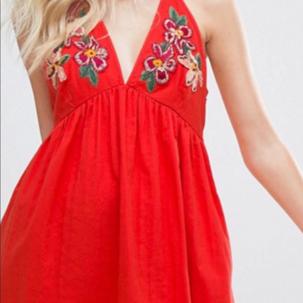 🌺Free People Mini Dress - Picture 5 of 5